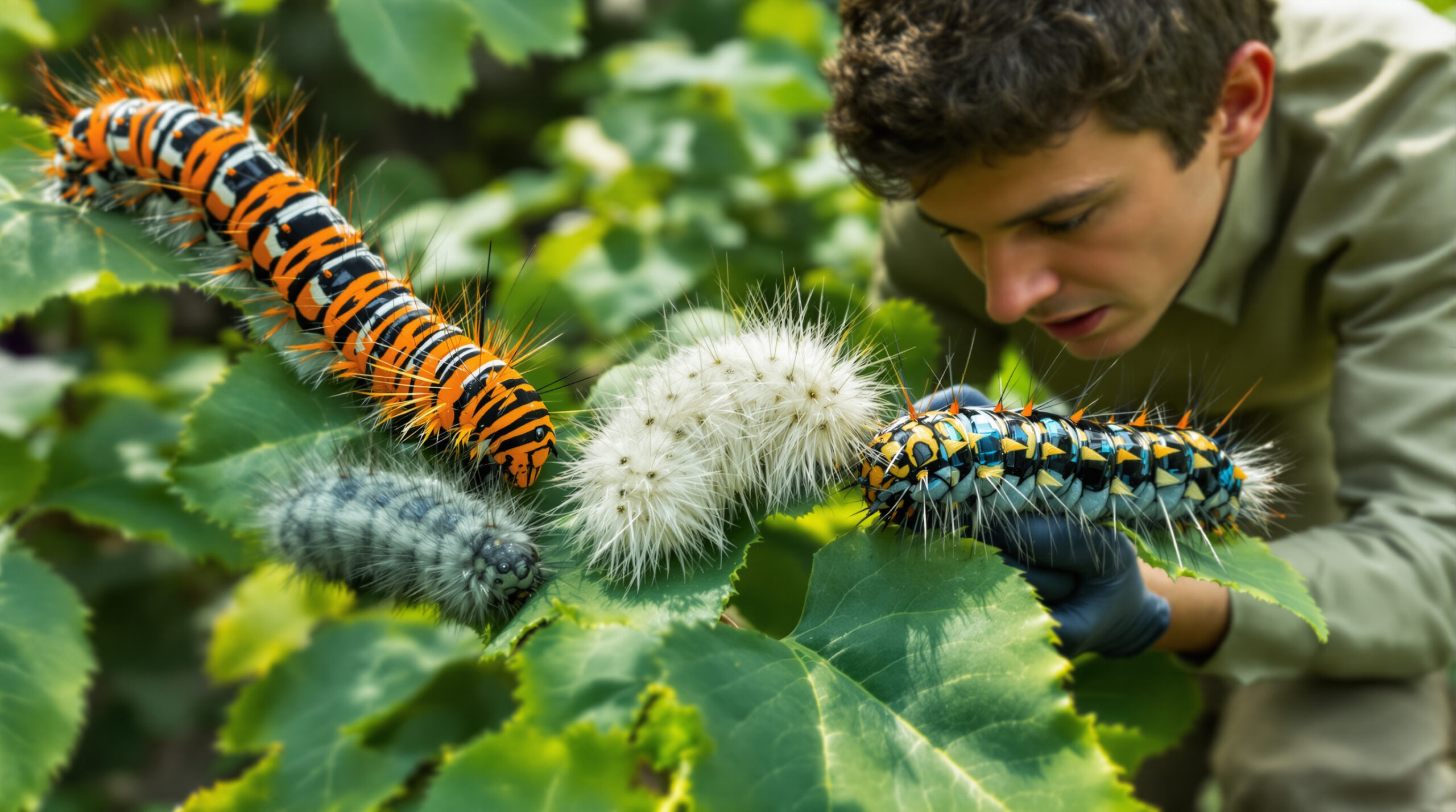 découvrez comment identifier les chenilles poilues ou colorées et apprenez quelles espèces sont urticantes ou dangereuses pour vous protéger efficacement.