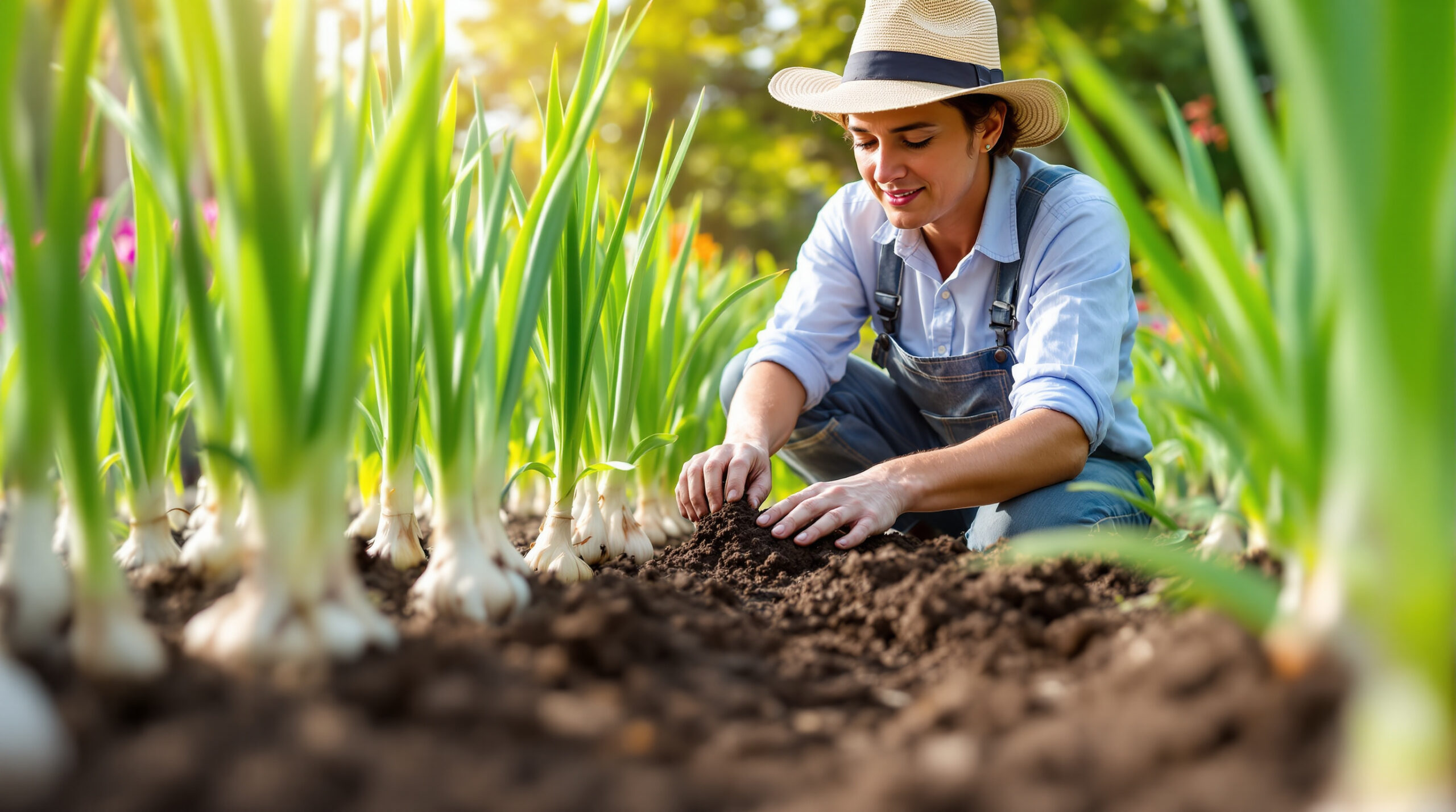 découvrez combien de temps il faut pour faire pousser de l'ail, les phases de croissance et des conseils pour réussir votre culture d'ail à la maison.