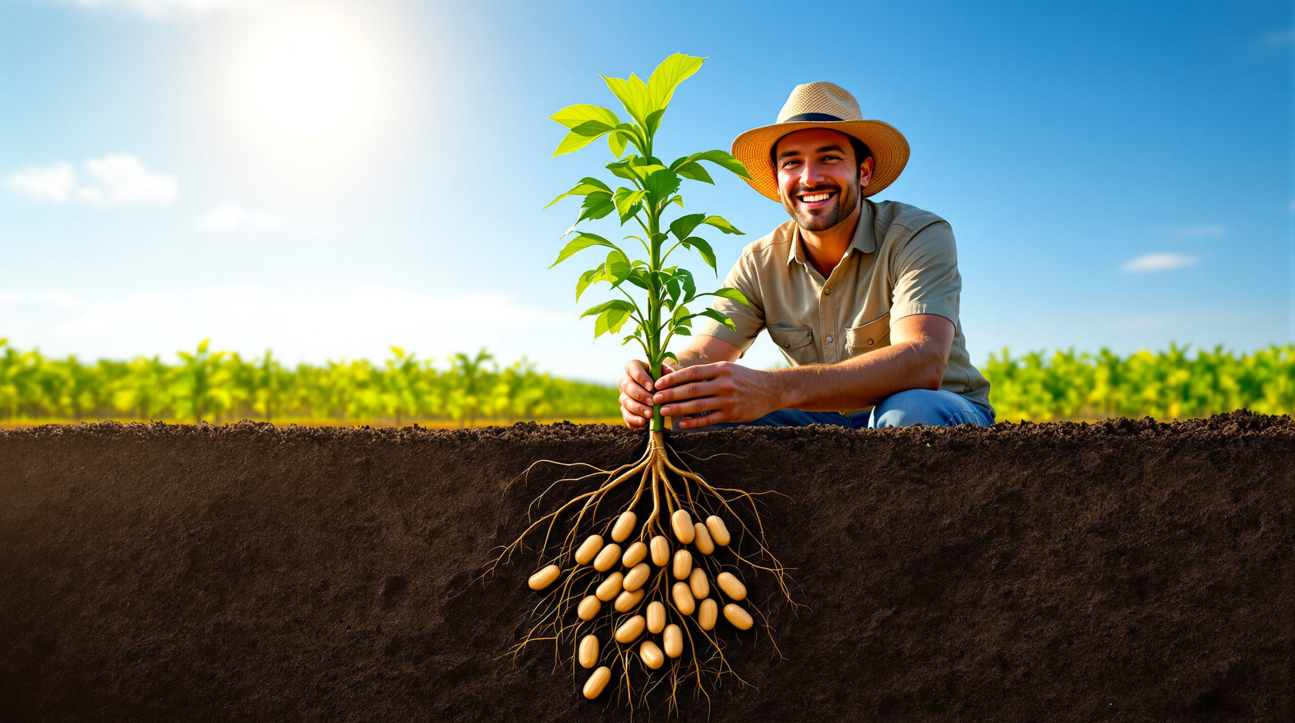 découvrez comment pousse la cacahuète grâce à notre guide complet. apprenez les étapes de sa culture, les conditions idéales et les astuces pour réussir votre récolte.