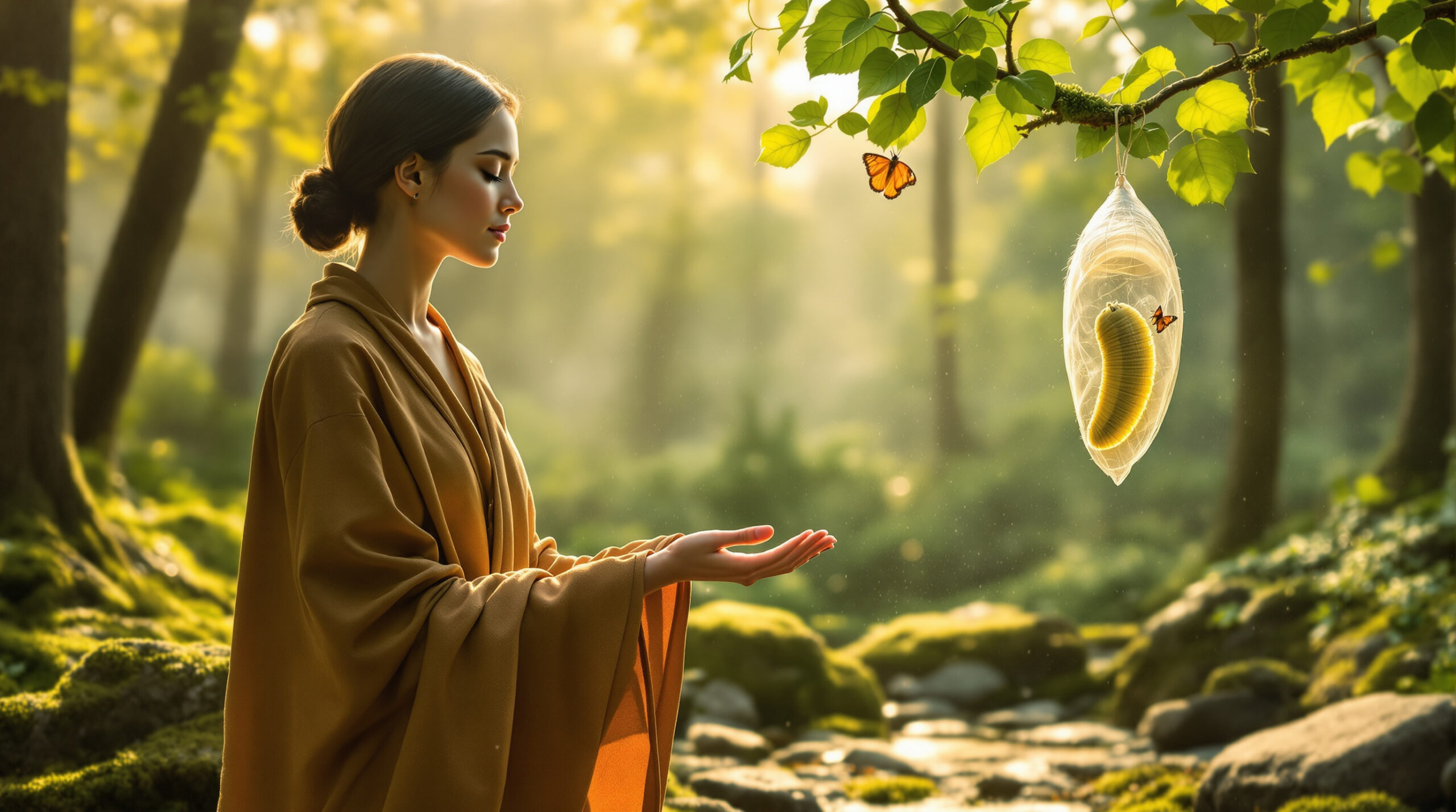 découvrez la symbolique spirituelle fascinante de la métamorphose, de la chenille au papillon, et explorez la transformation intérieure et le renouveau qu'elle incarne.