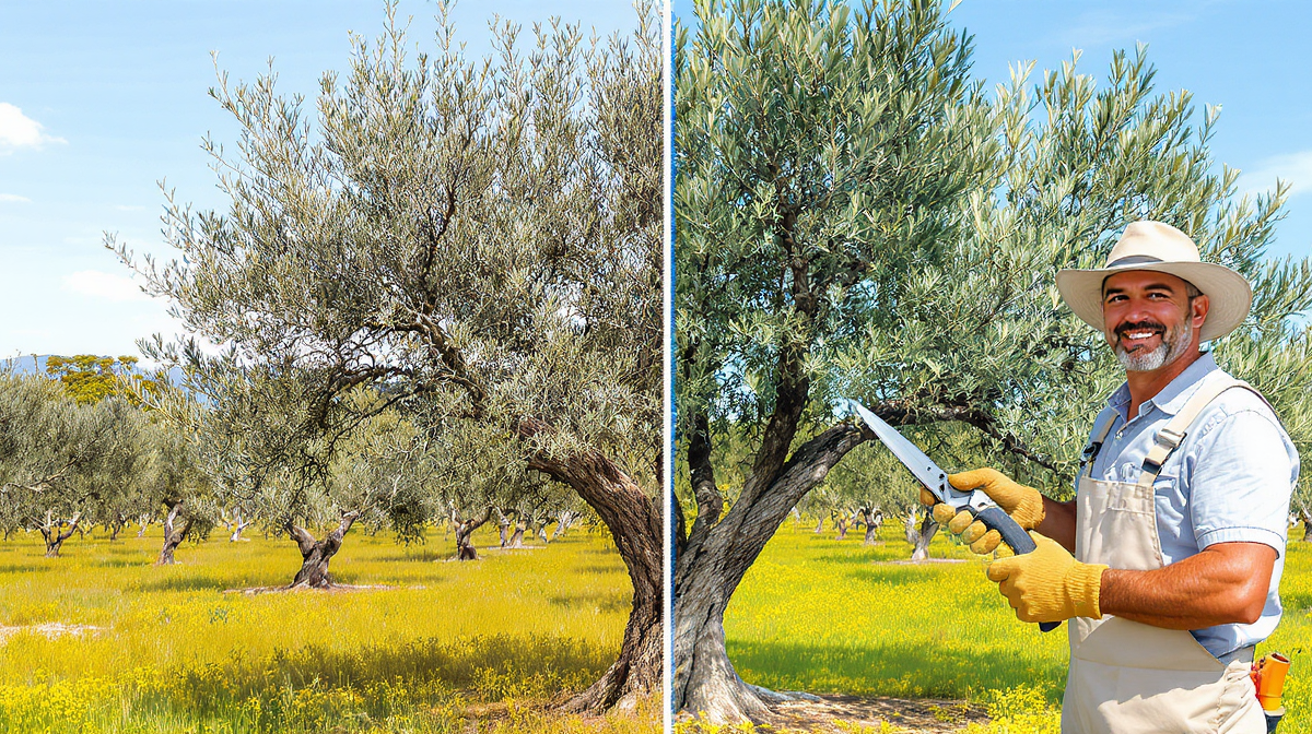découvrez les techniques de taille d'olivier, leurs bienfaits et les résultats visibles avant-après pour un arbre sain et productif.